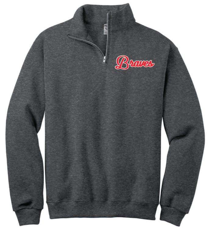 Logan Elm Braves 1/4 Zip Sweatshirt