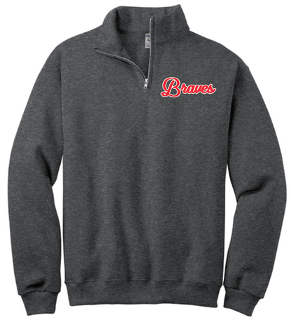 Logan Elm Braves 1/4 Zip Sweatshirt