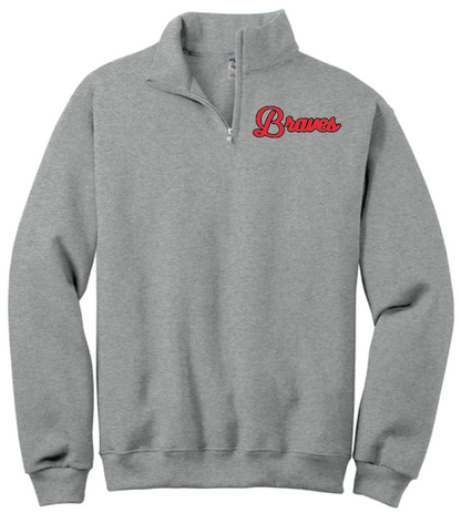 Logan Elm Braves 1/4 Zip Sweatshirt