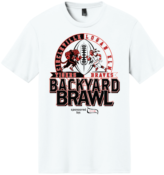 Logan Elm - Backyard Brawl - White