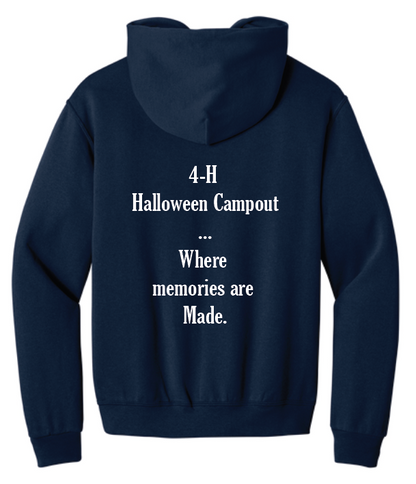 4-H Halloween Campout Hooded Sweatshirt