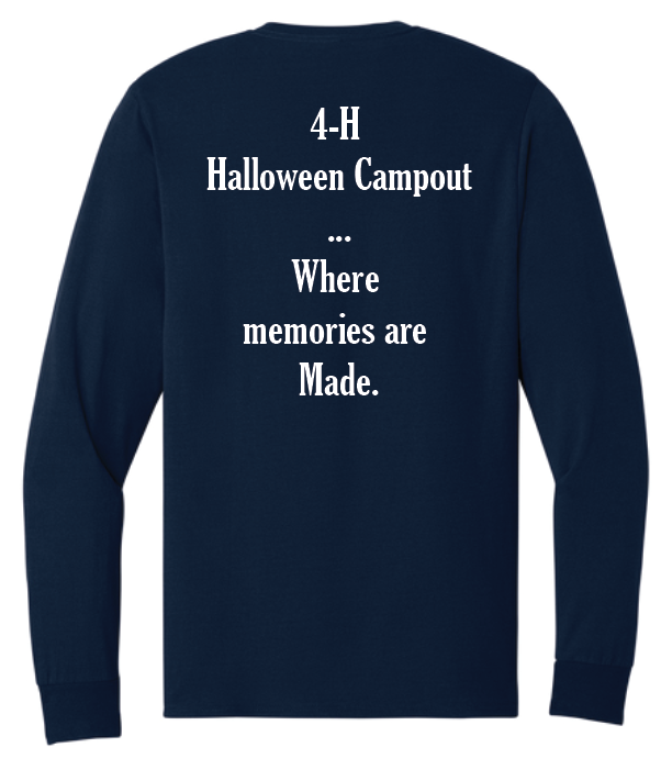 4-H Halloween Campout Long Sleeve T-Shirt