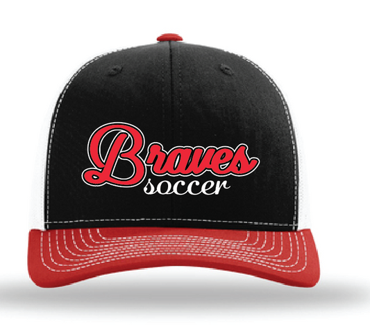 Bravess Richardson Trucker Hat - 3D Embroidered